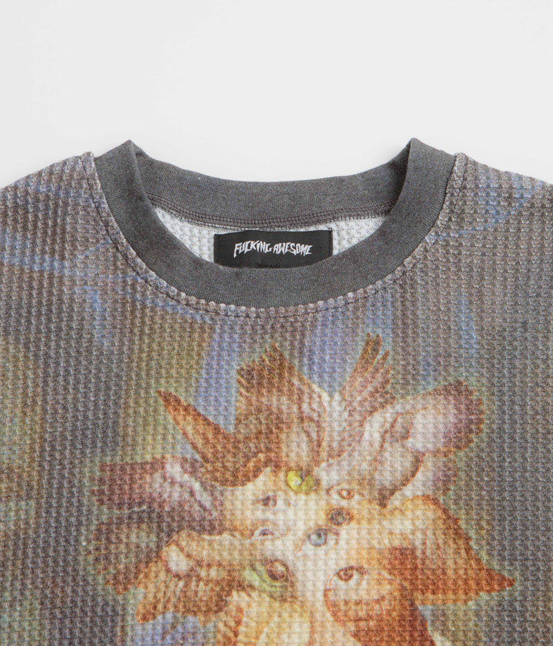 Fucking Awesome Madonna Thermal Fleece Sweatshirt in All Over Print