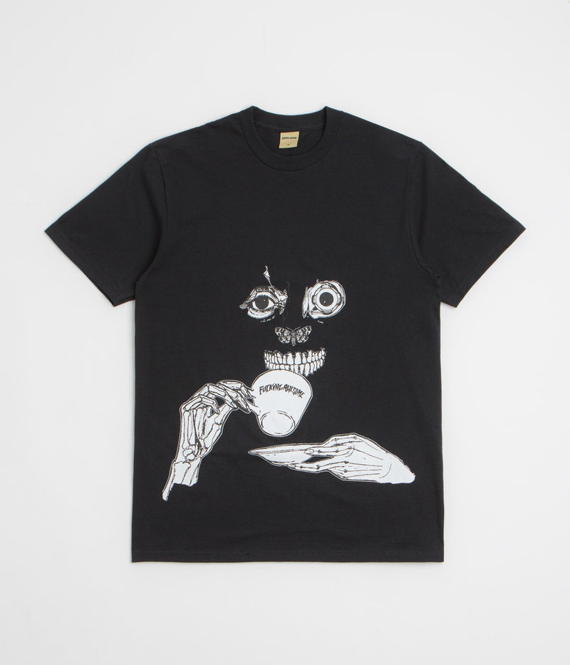 Fucking Awesome Teethface T-Shirt in Black