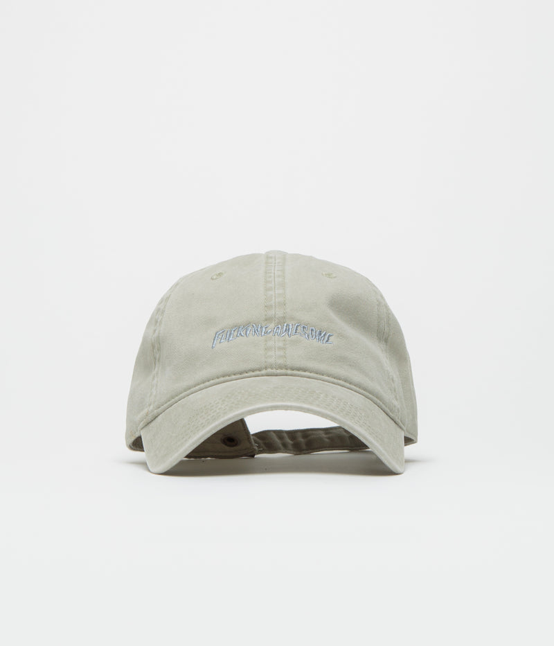 Fucking Awesome Tonal Little Stamp Logo Cap in Stone