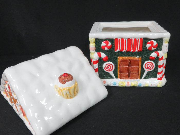 Gingerbread House Cookie Jar