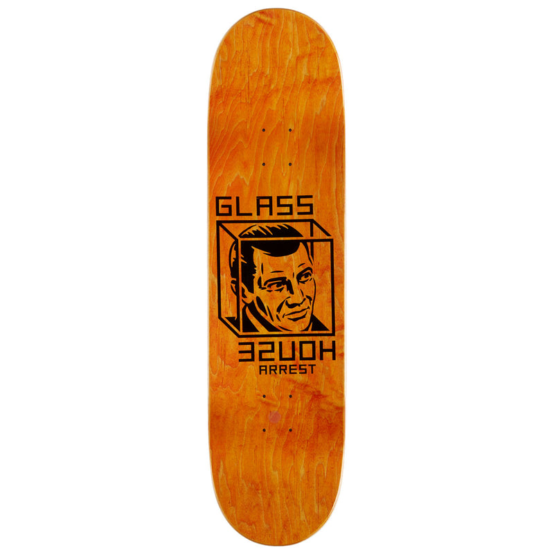 Glass House House Arrest Skateboard Complete - Metallic Silver - 8.50"