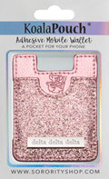 Glitter Koala Pouch - Delta Delta Delta