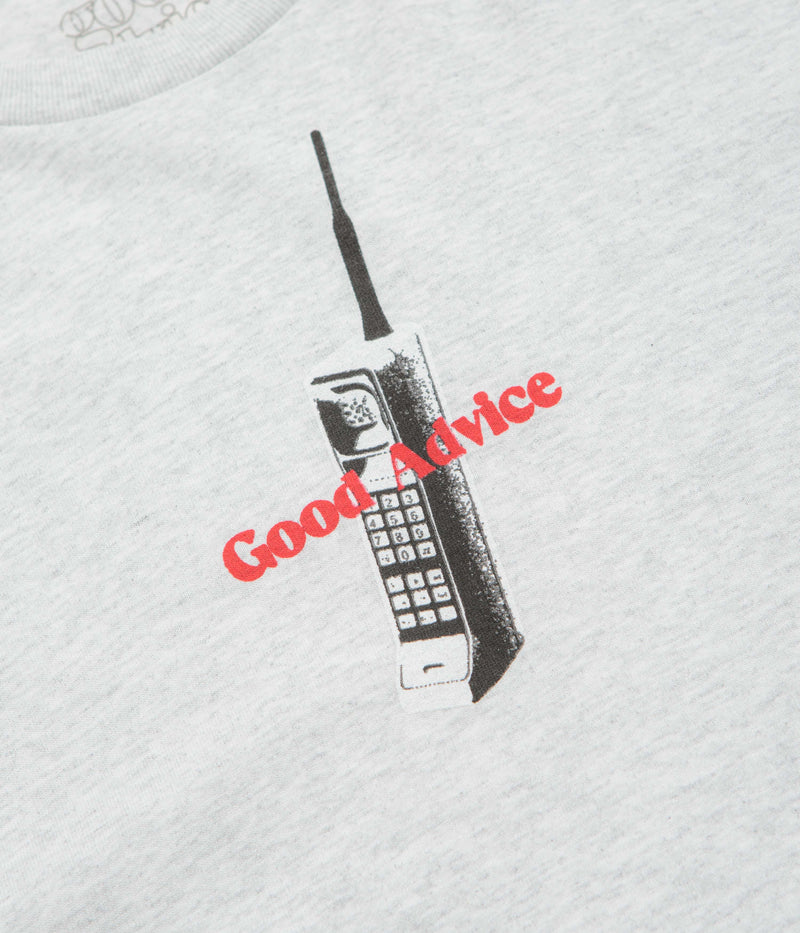 Good Advice Chat Line T-Shirt in Ash