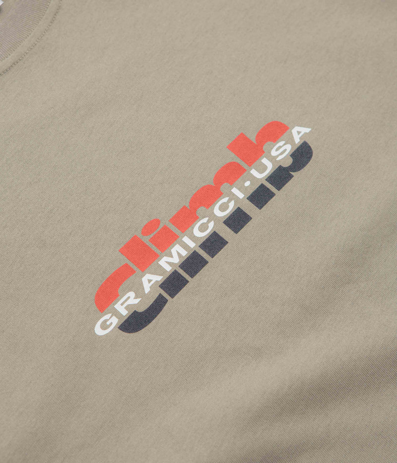 Gramicci Climb T-Shirt in Khaki