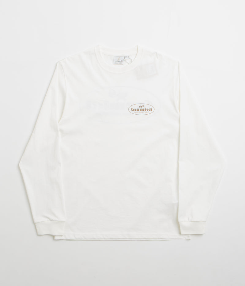 Gramicci Climbing Equipment Long Sleeve T-Shirt in White