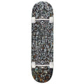 GX1000 B&W Abstract Skateboard Complete - 8.50"