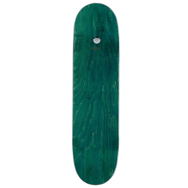 GX1000 OG Logo Skateboard Deck - Camo/Yellow - 8.50"
