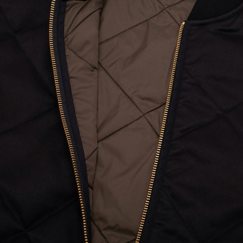 GX1000 Quilted Mechanic Jacket - Black