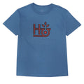 Habitat Pod Logo T-Shirt - Denim Blue