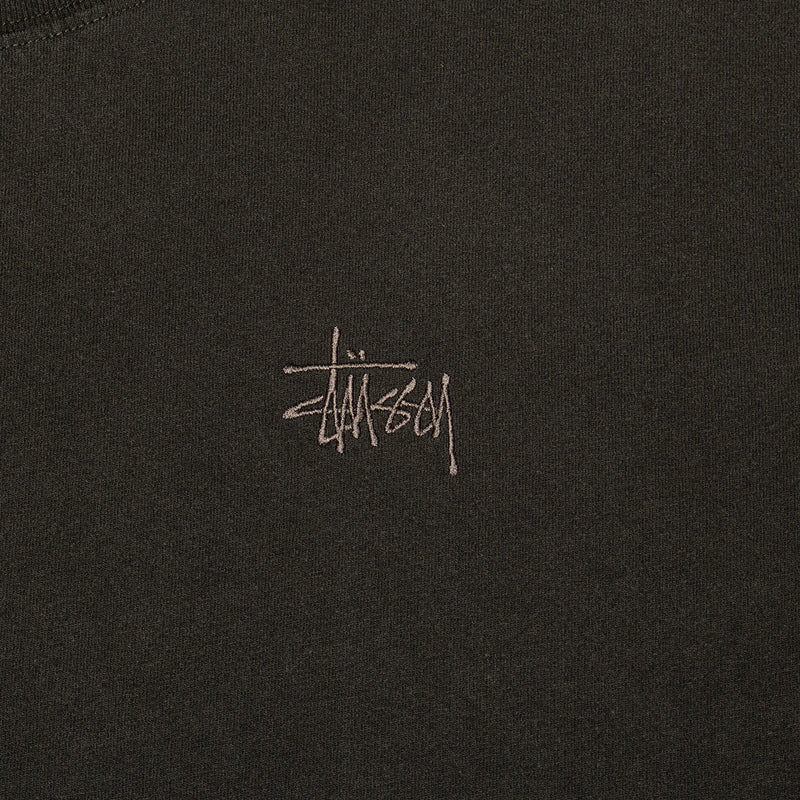 Stussy | Heavy Washed L/S Crew
Style # 1140351
Color : Faded Black