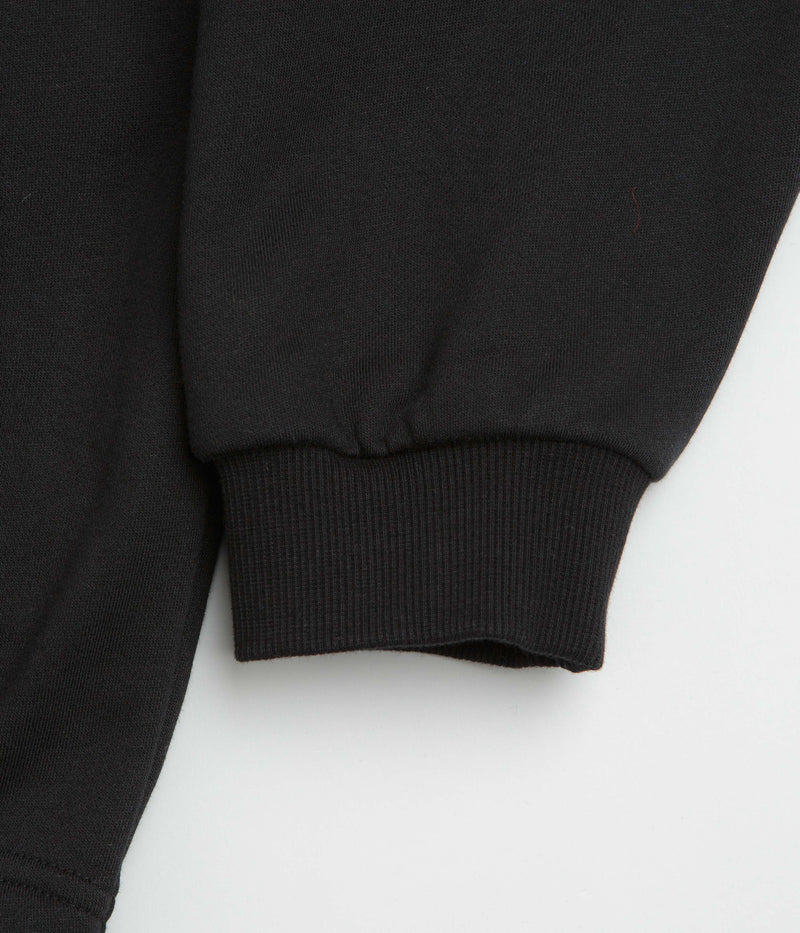Helas Hoop Quarter Zip Sweatshirt in Blue and Black