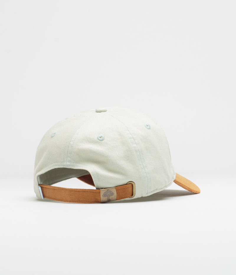 Helas Jazzy Cap in Light Blue and Brown