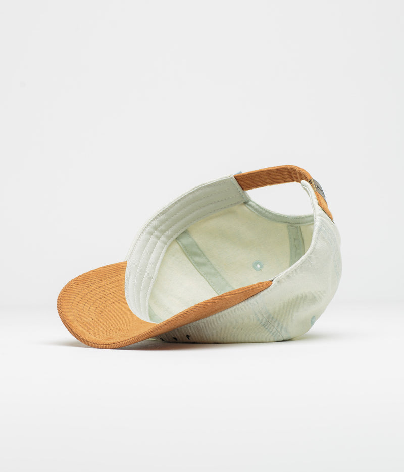 Helas Jazzy Cap in Light Blue and Brown