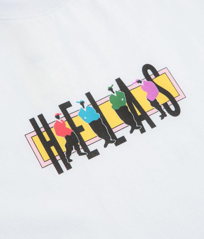 Helas Jazzy T-Shirt in White and White