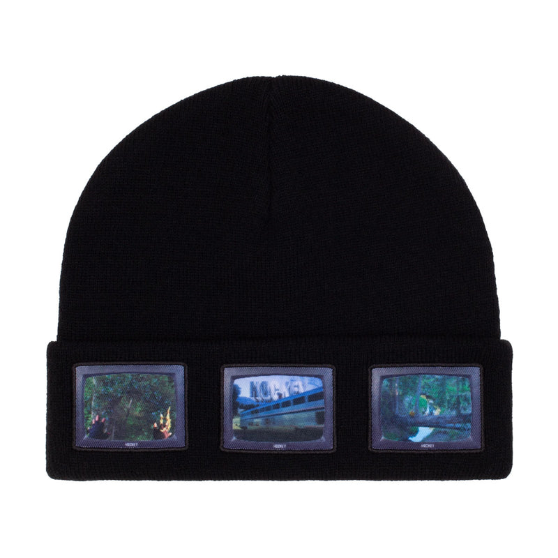 Hockey IV Screens Beanie - Black