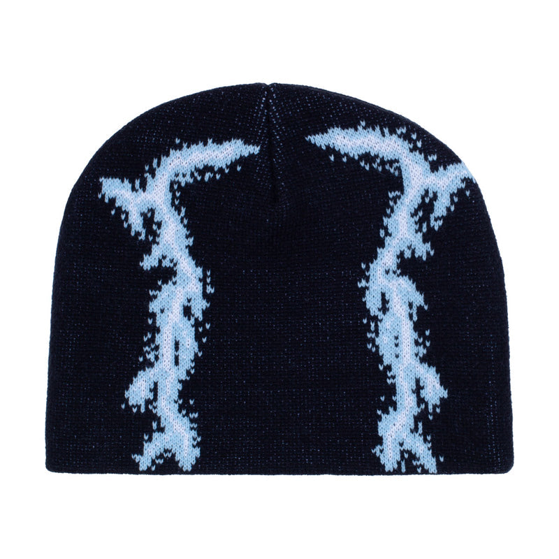 Hockey Lightning Skully Beanie - Black