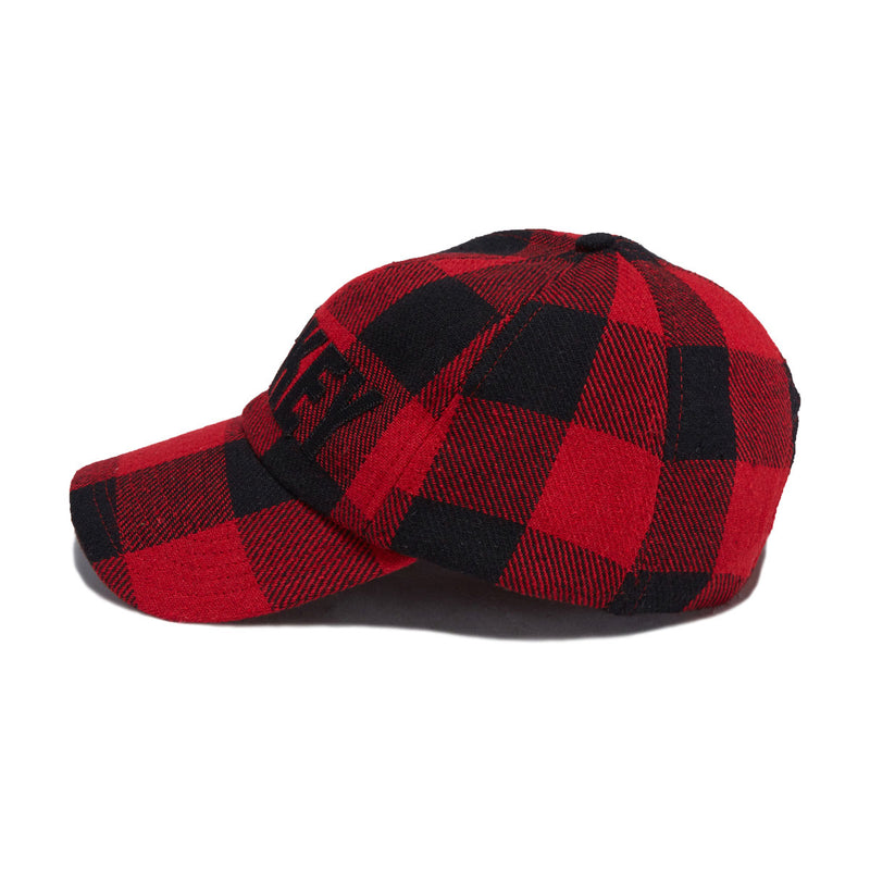 Hockey Plaid Hat - Red