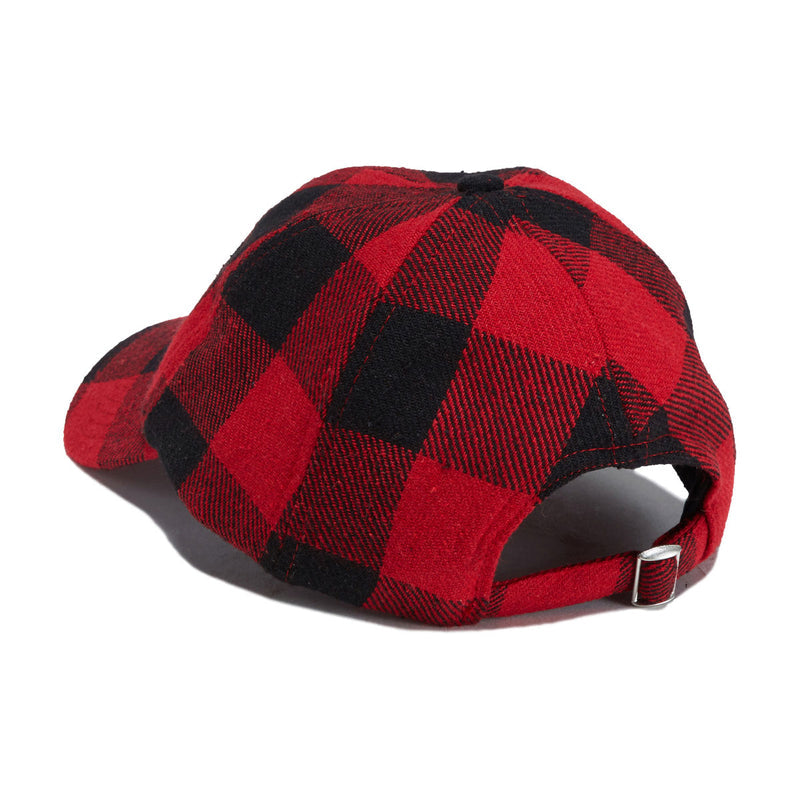 Hockey Plaid Hat - Red