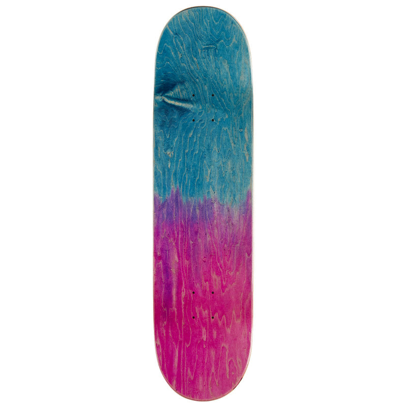 Hoddle Logo Skateboard Complete - Blue/Pink Stain - 8.50"