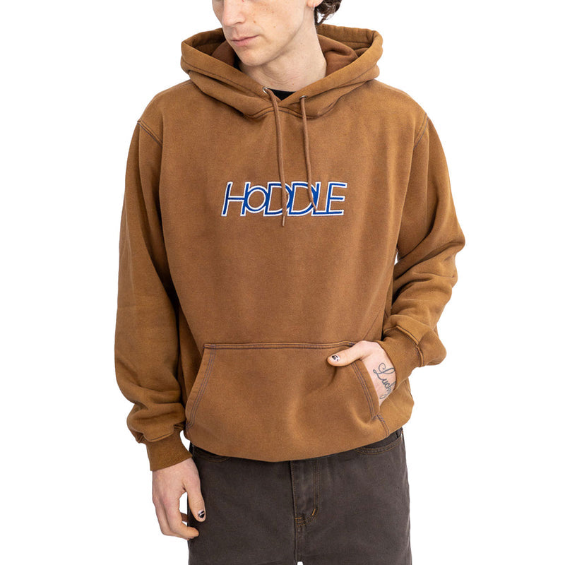 Hoddle OG Logo Hoodie - Brown