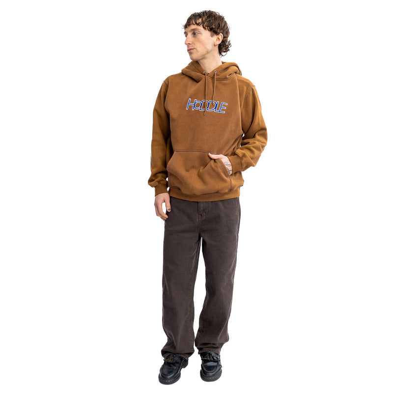 Hoddle OG Logo Hoodie - Brown
