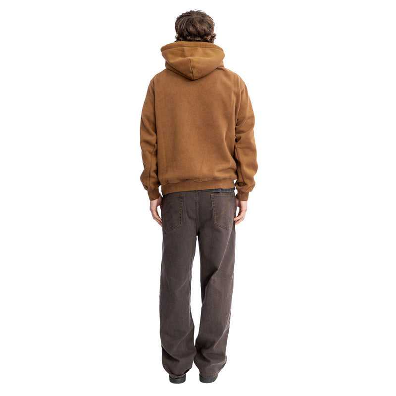 Hoddle OG Logo Hoodie - Brown