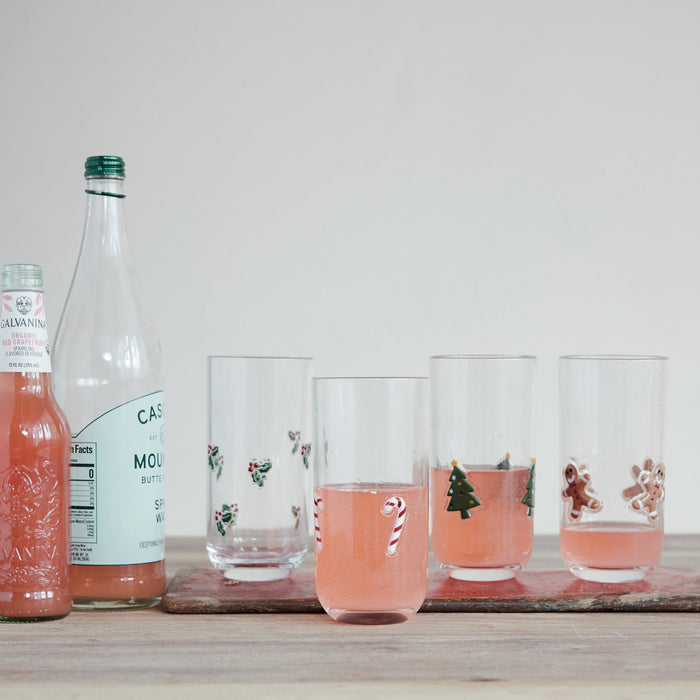 Holiday Acrylic Drinking Glass