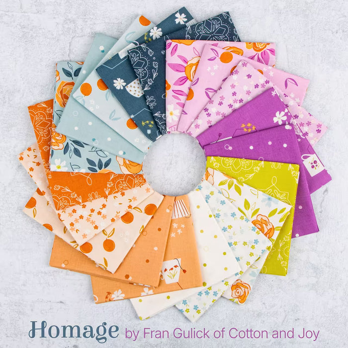 Homage - Hexi Aqua | Riley Blake Designs | Quilting Cotton