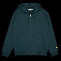 Carhartt WIP |&nbsp;Hooded Chase Jacket Style # I033664-2D0 Color : Duck Blue / Gold