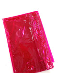 Hot Pink Clear Vinyl -1 yard cut for bag making