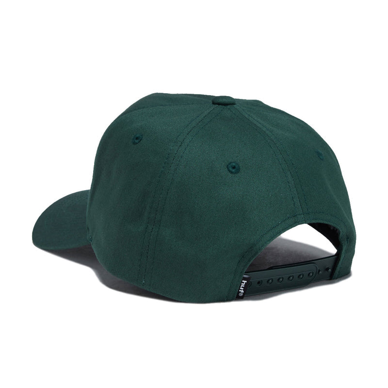 HUF 89 Oval 5 Panel Hat - Forest Green