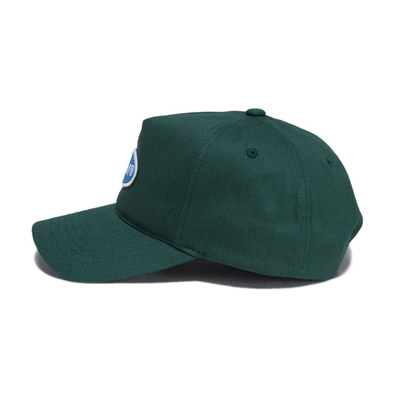 HUF 89 Oval 5 Panel Hat - Forest Green