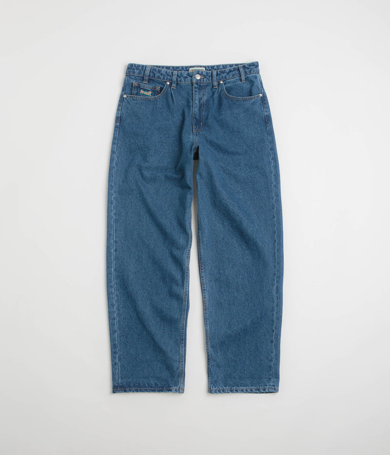 HUF Cromer Jeans in Stone Wash Indigo