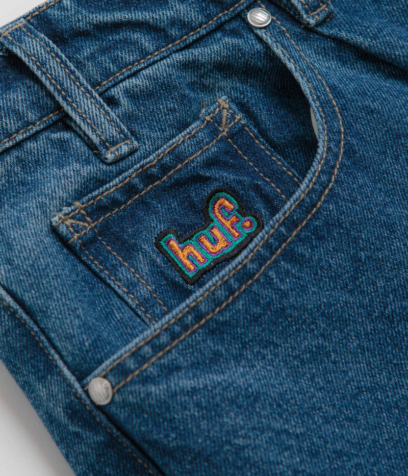 HUF Cromer Jeans in Stone Wash Indigo