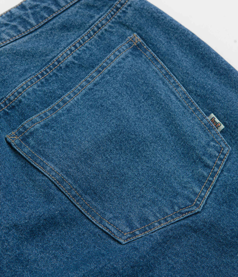 HUF Cromer Jeans in Stone Wash Indigo