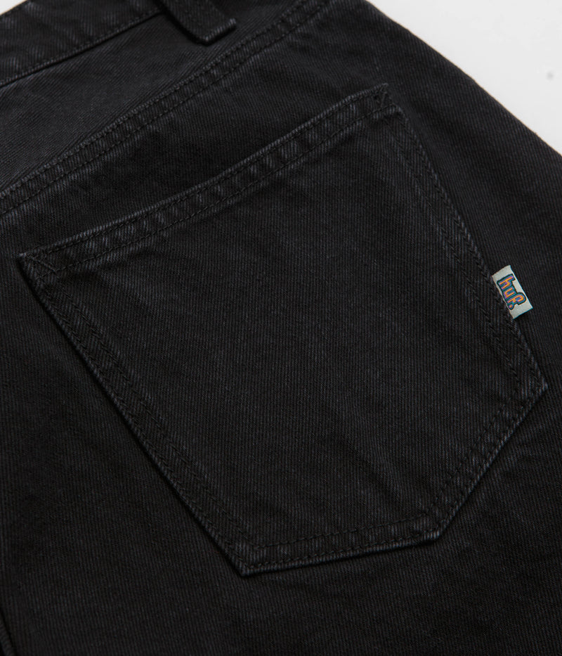 HUF Cromer Shorts in Washed Black