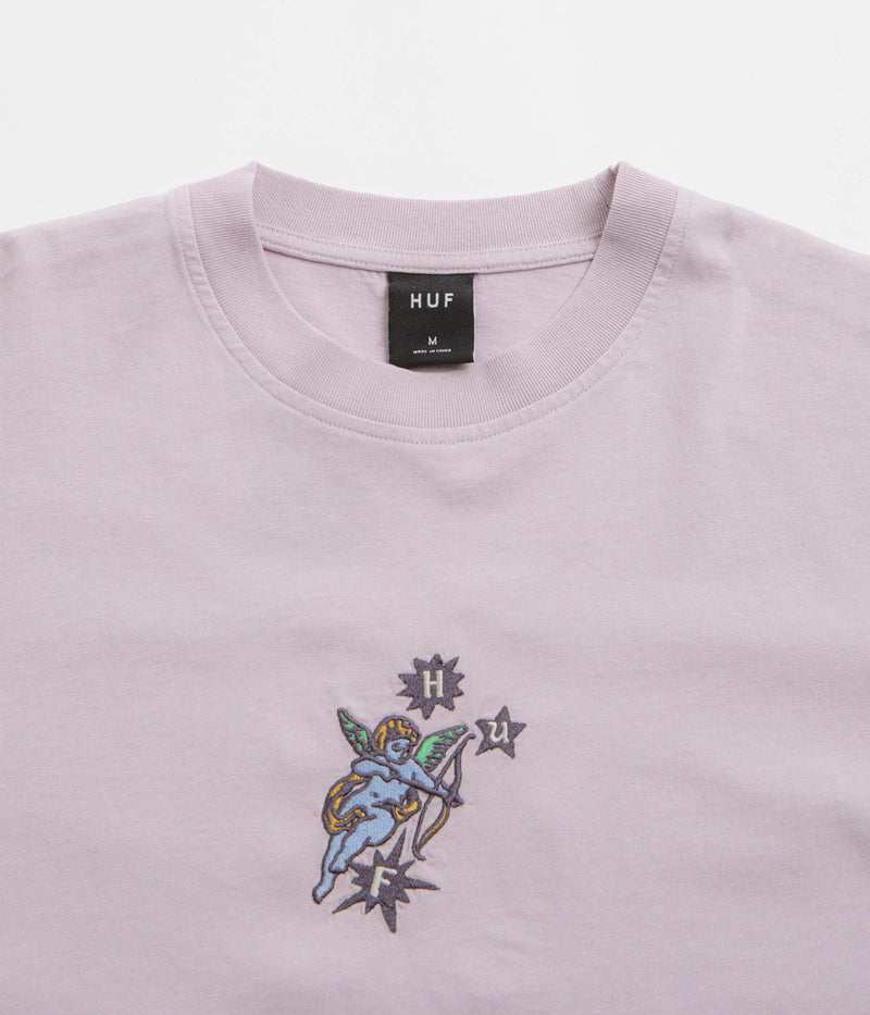HUF Cupid Washed T-Shirt in Dust Purple