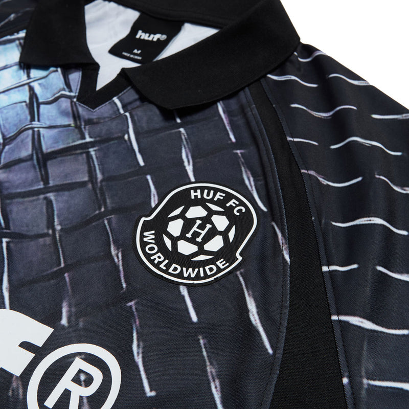 HUF Diamond Plate Jersey - Black