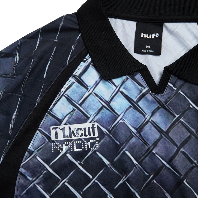 HUF Diamond Plate Jersey - Black