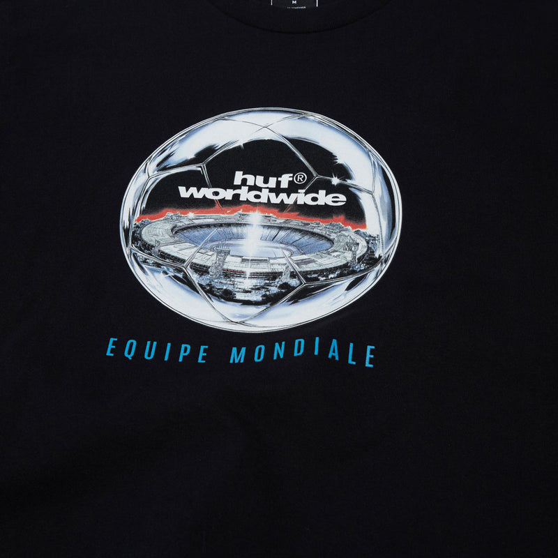 HUF Equipe Mondiale T-Shirt - Black