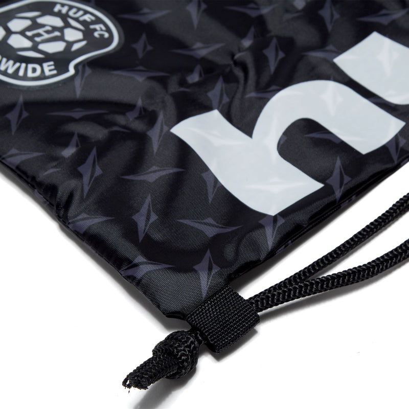 HUF FC Cinch Bag - Black