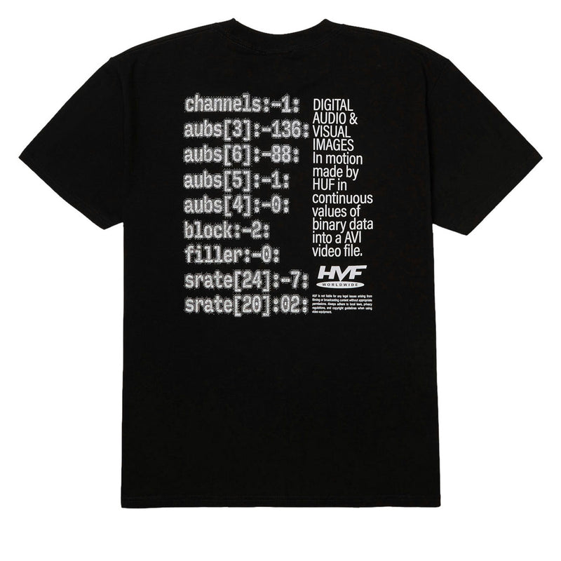 HUF H Cam T-Shirt - Black
