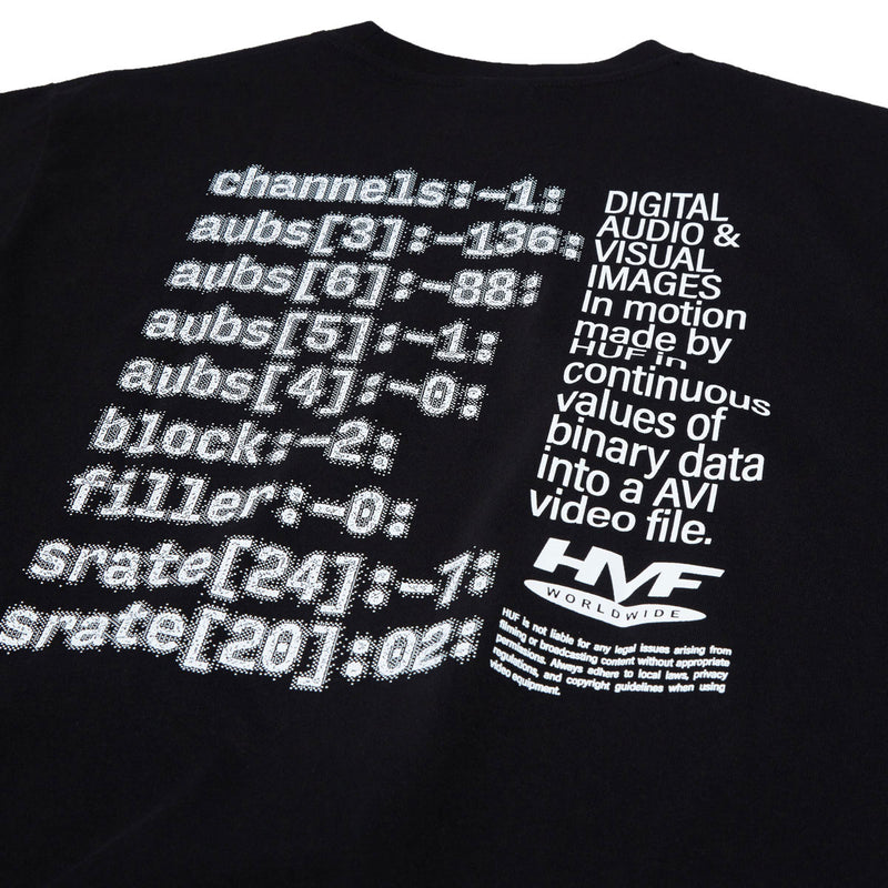 HUF H Cam T-Shirt - Black