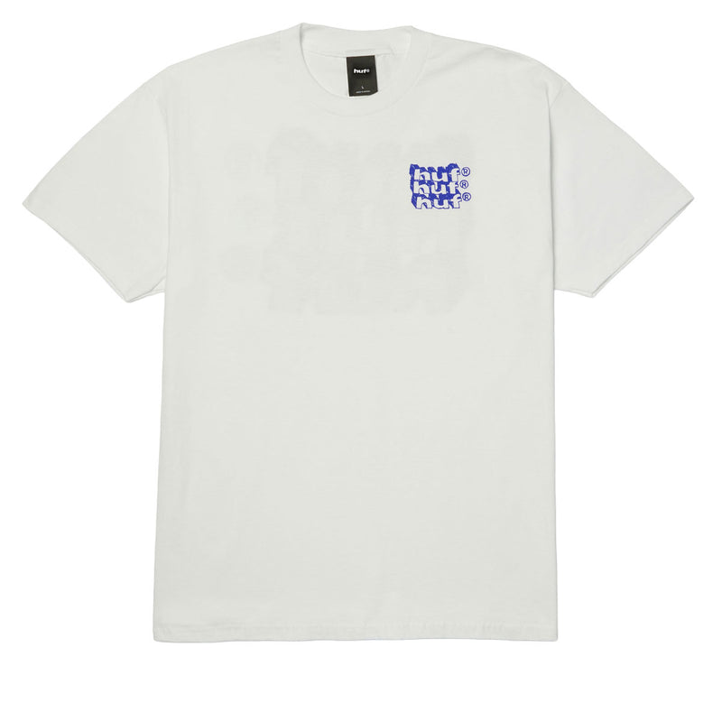 HUF Hand Stacked T-Shirt - White