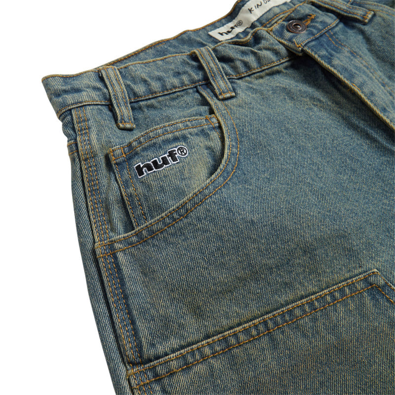 HUF Kinda Loose Double Knee Shorts - Dirty Wash
