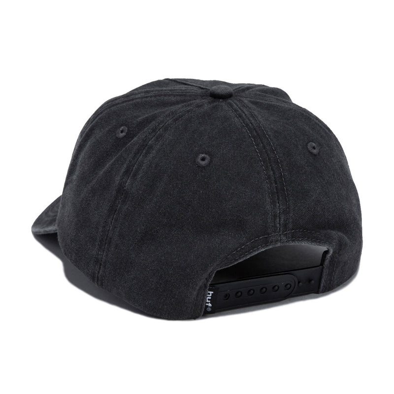 HUF Pacific Wash 5 Panel Hat - Black