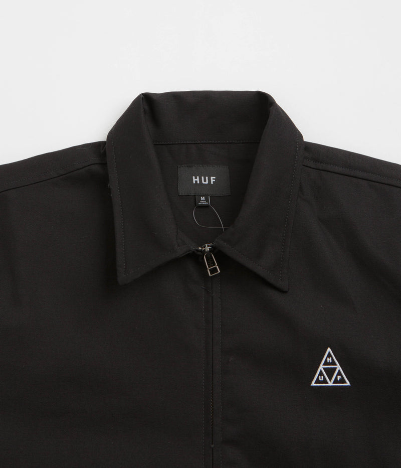 HUF Set TT Shop Jacket in Black