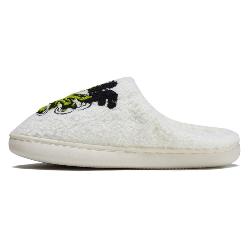 HUF Snow Angel Fuzzy Slipper Shoes - Natural