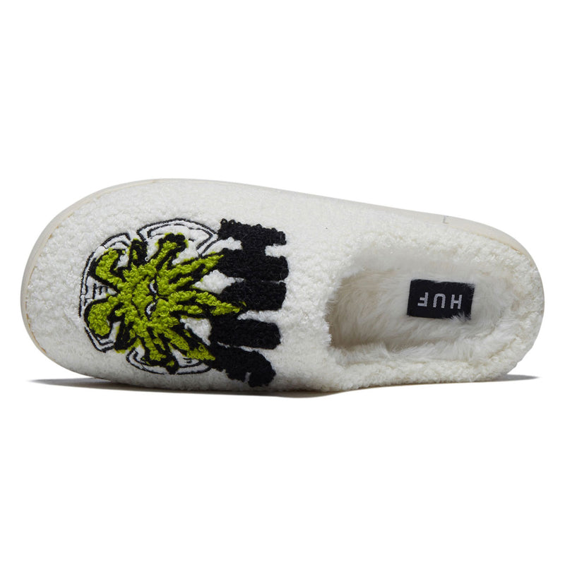 HUF Snow Angel Fuzzy Slipper Shoes - Natural