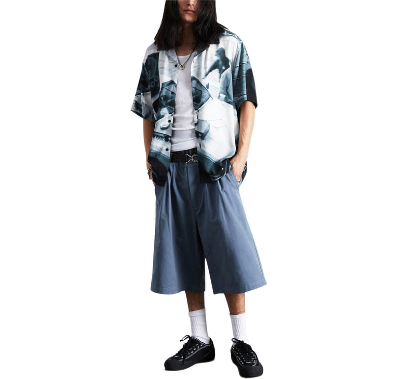 HUF Sorta Long Chino Shorts - Oil Blue
